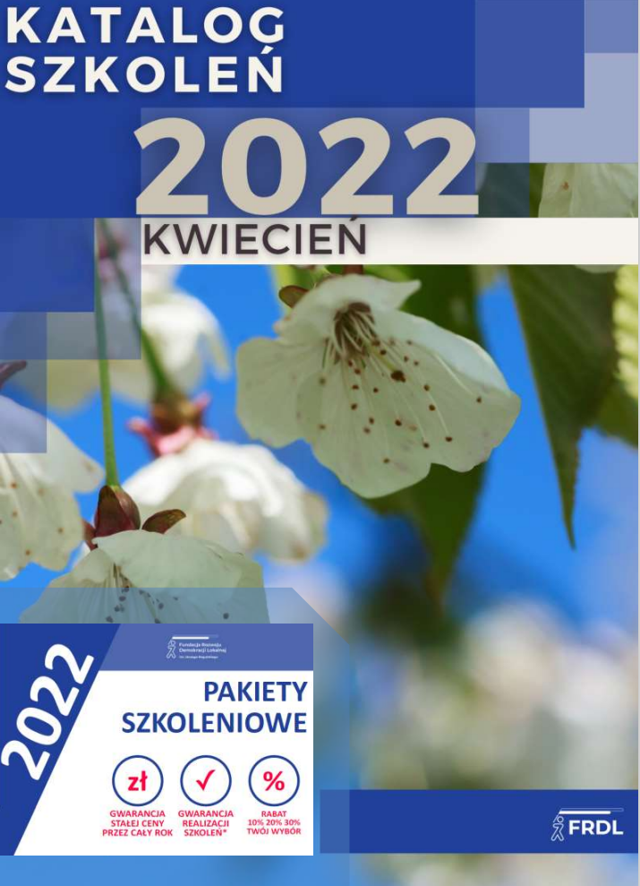 Katalog szkoleń na kwiecień 2022
